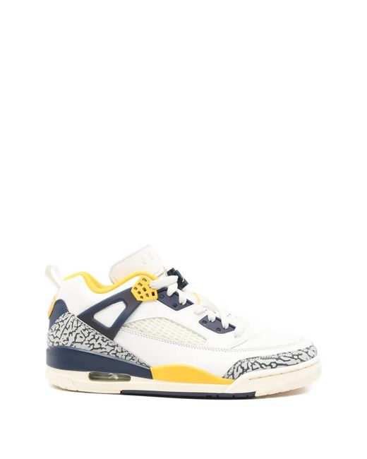 Nike White Spizike Cutout Patterned Sneakers for men