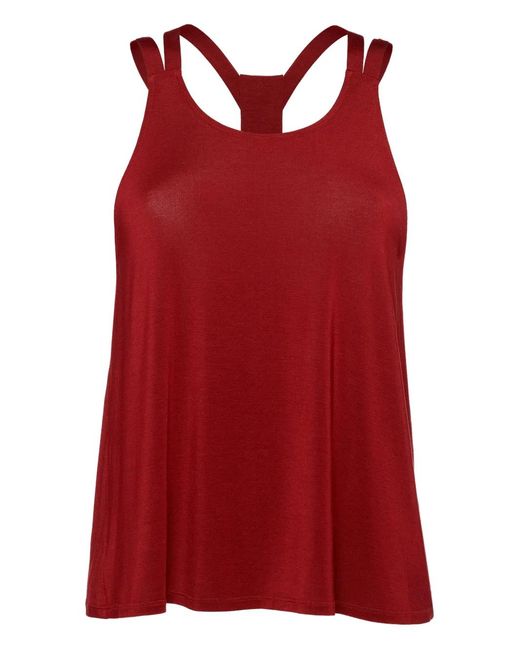 Eres Red Allyson Crew-Neck Tank Top