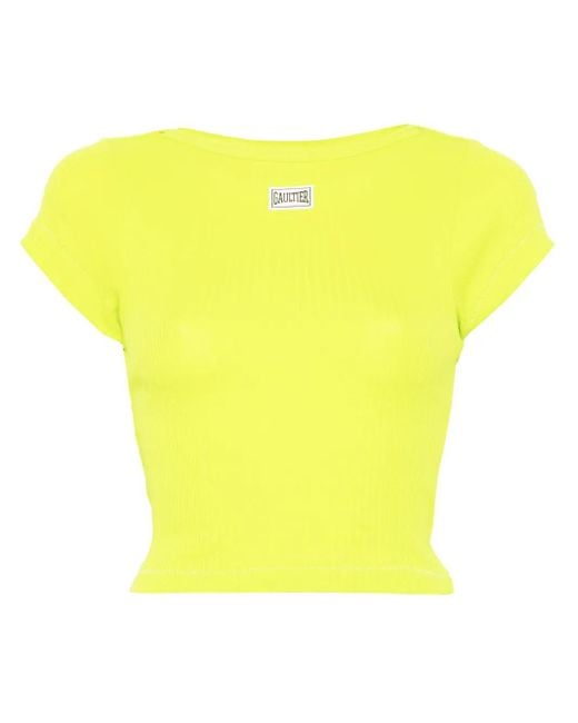 Jean Paul Gaultier Yellow The Patch T-Shirt