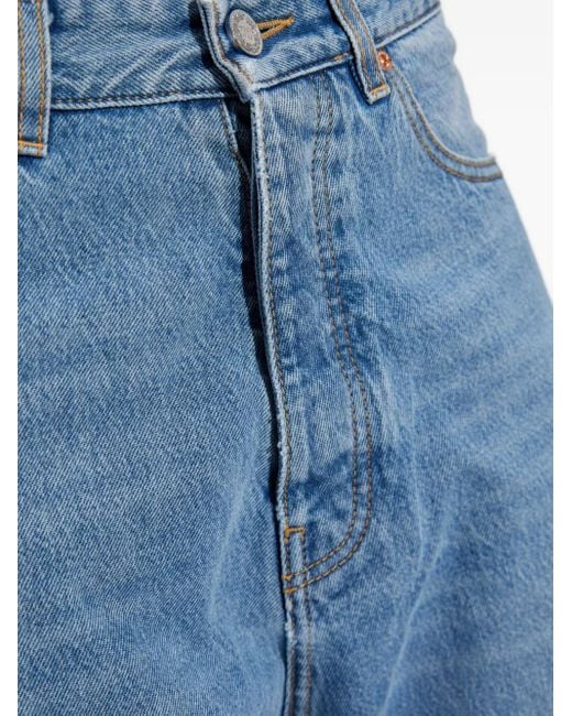 Vetements Blue Jeans Im Patchwork-Look