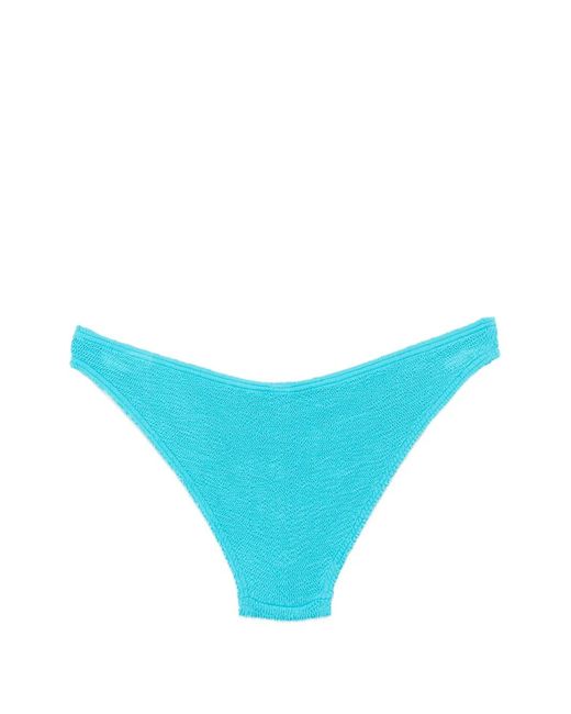 Bondeye Sign Textured Bikini Bottoms in Blue | Lyst