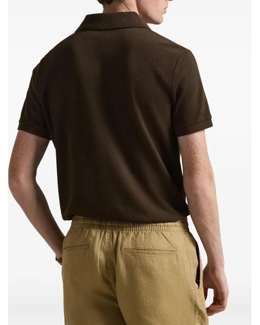 Polo Ralph Lauren Brown Short-Sleeve Polo Shirt for men