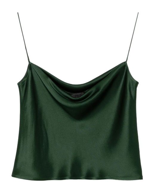 LAPOINTE Green Sleeveless Tank Top