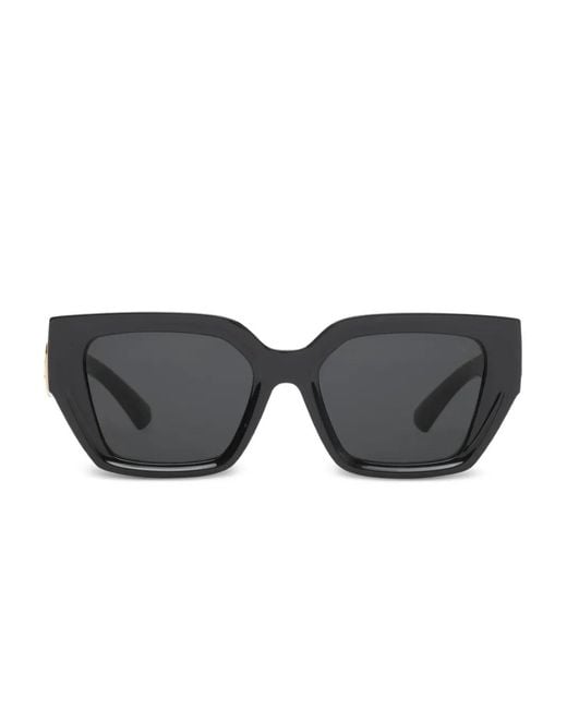 Burberry Gray Ekd Rectangular Sunglasses