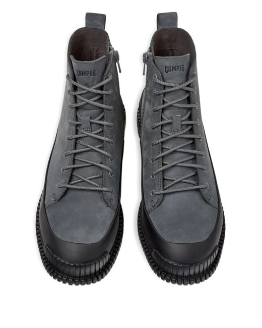 Bottines Pix À Lacets Camper en coloris Black