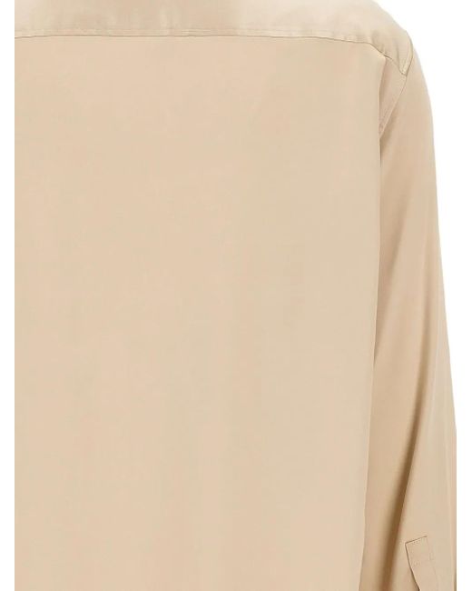 Filippa K Natural Hemd aus Seide