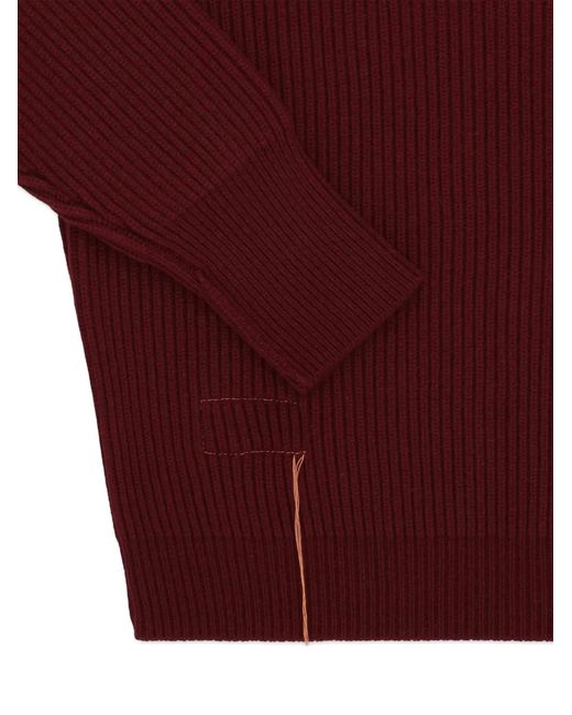 Fortela Red Pull Nervuré Brighton À Col Montant for men