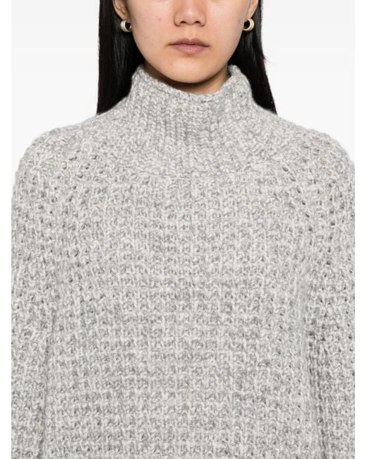 Jersey Super Chunky N.Peal Cashmere de color White