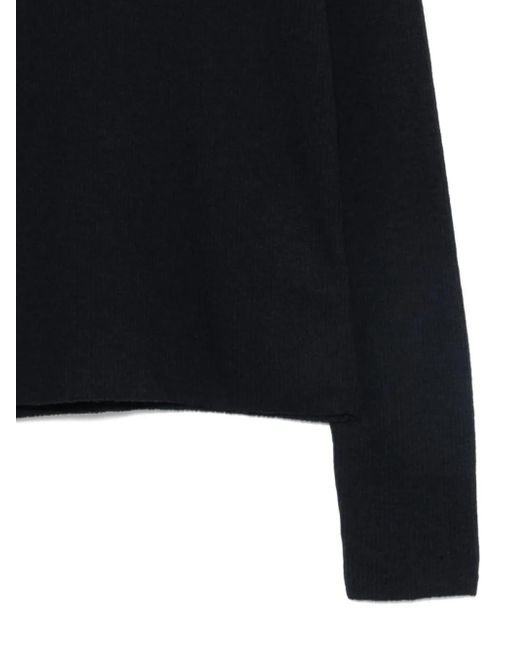 Mii Black Roll-Neck Sweater