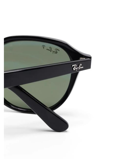 Ray-Ban Gray Square-Frame Sunglasses