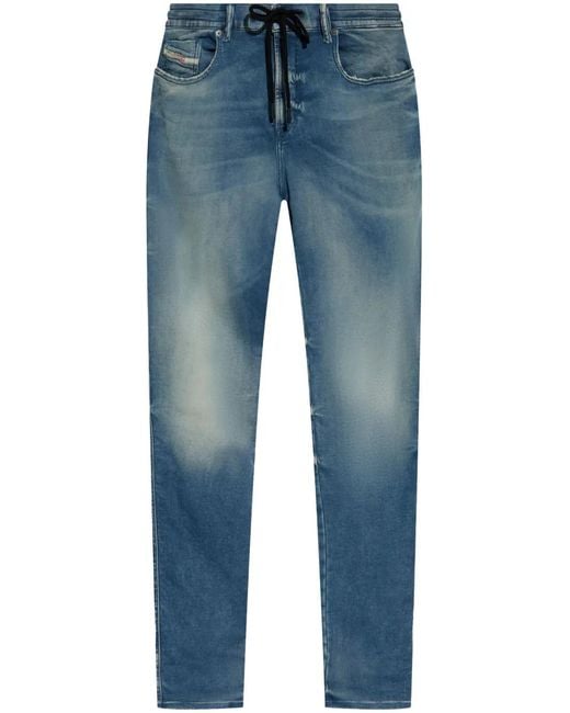 DIESEL Blue 2062 D-Strukt-B Tapered Jeans for men