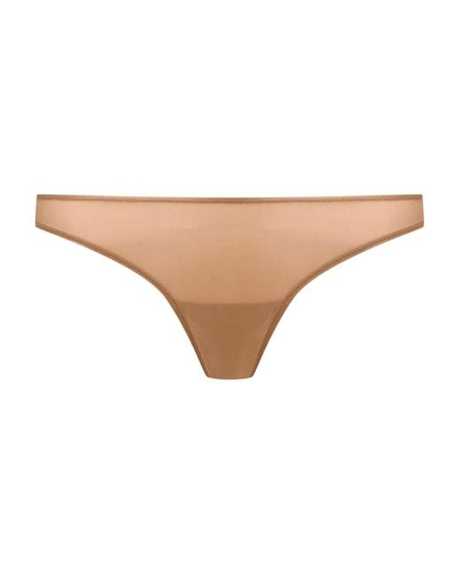 Maison Close Natural High-Cut Tanga