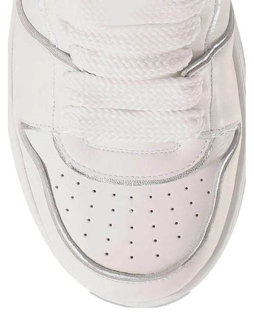Högl White Macba Seven Chunky Lace-Up Sneakers