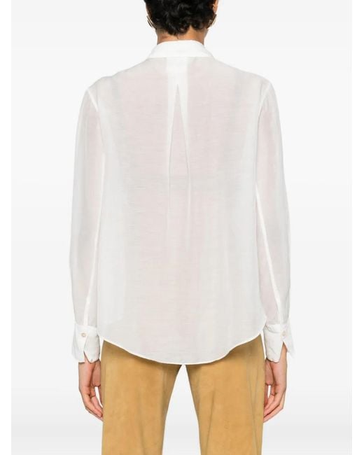 Forte_forte White Embroidered Shirt