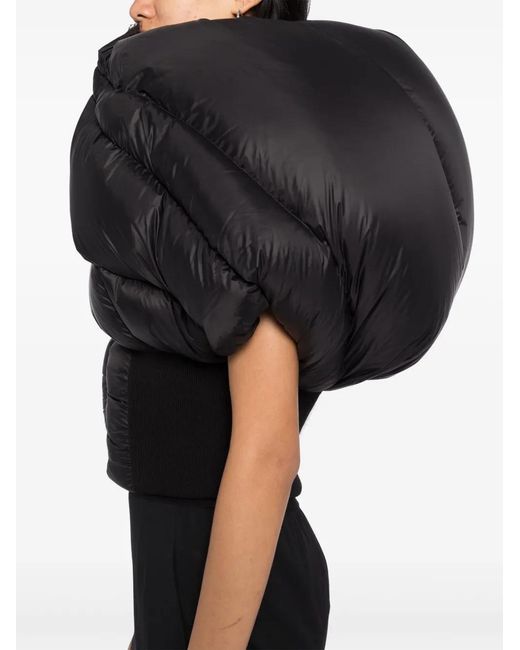 Rick Owens Black Mini Horus Sl Padded Jacket