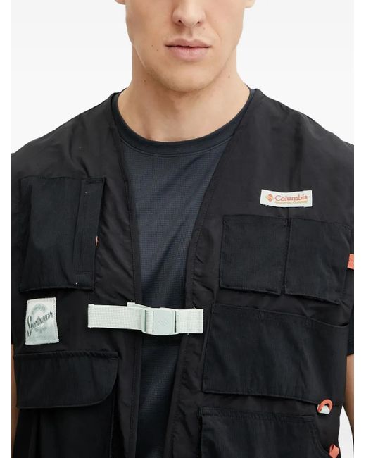 Columbia Black Cove Beach Multi-Pocket Gilet