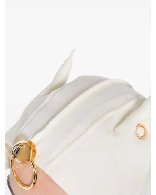 Undercover White Pop-Up Ear Detail Jumper
