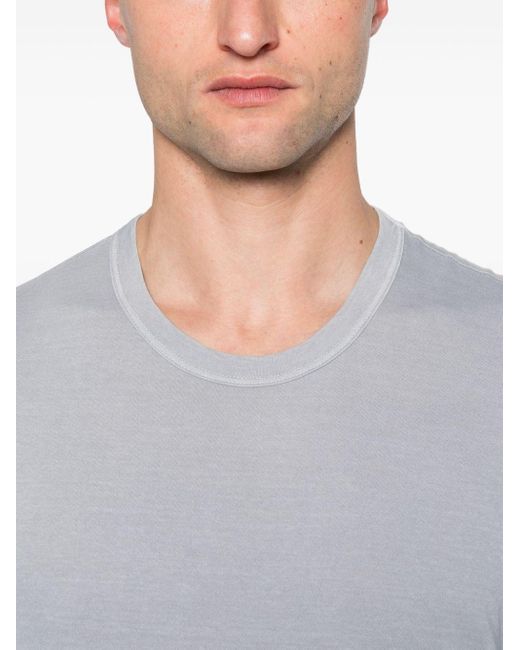 James Perse White Cotton Crew Neck T-shirt for men