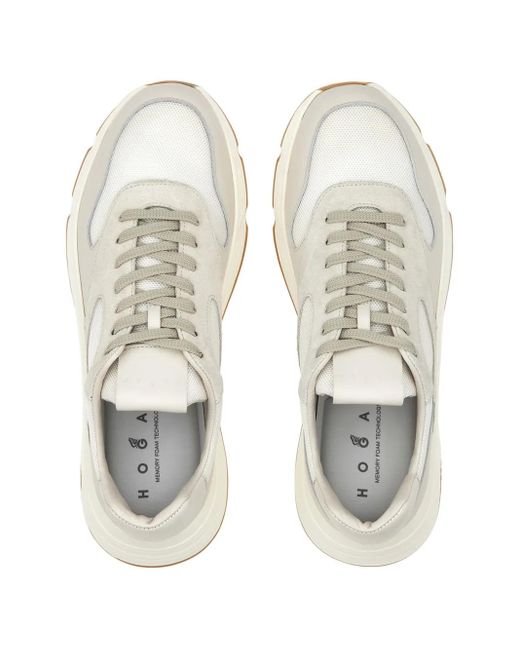 Hogan White Hyperlight Low-Top Sneakers for men