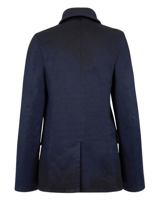 DSquared² Blue Sailor Peacoat