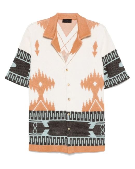 Alanui Gray Icon Shirt for men