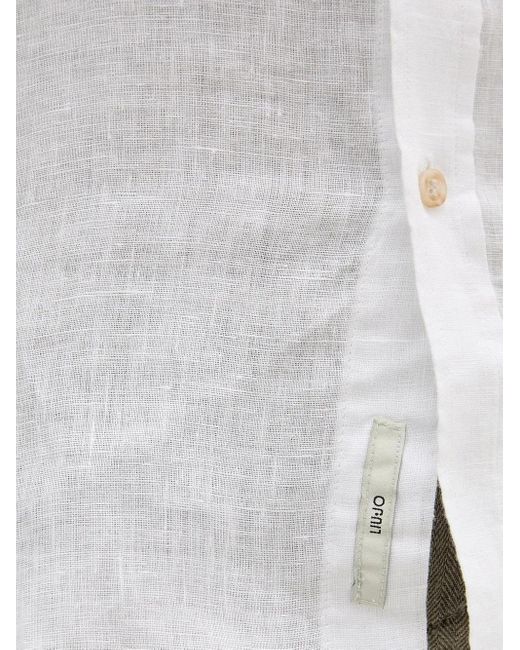 Chemise En Lin À Manches Longues Liu Jo pour homme en coloris White