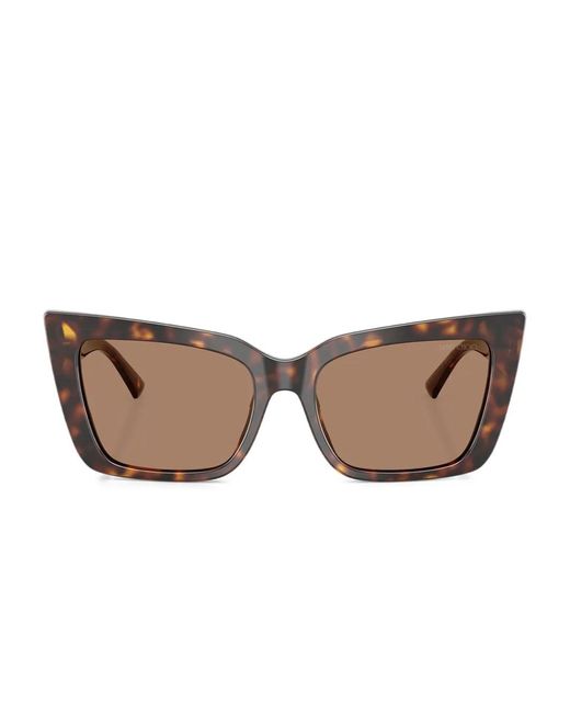Jimmy Choo Havana キャットアイ サングラス ブラウン | Lyst