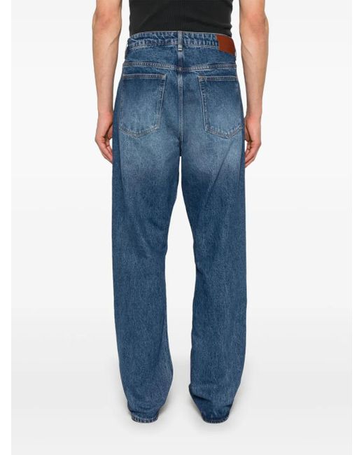 Studio Nicholson Blue Rino Straight-Leg Jeans for men