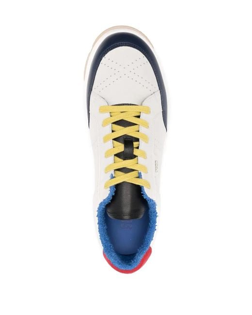 Gcds White Retrò Nami Low-Top Sneakers for men