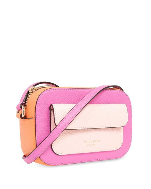 Kate Spade Pink Ava Leather Cross Body Bag