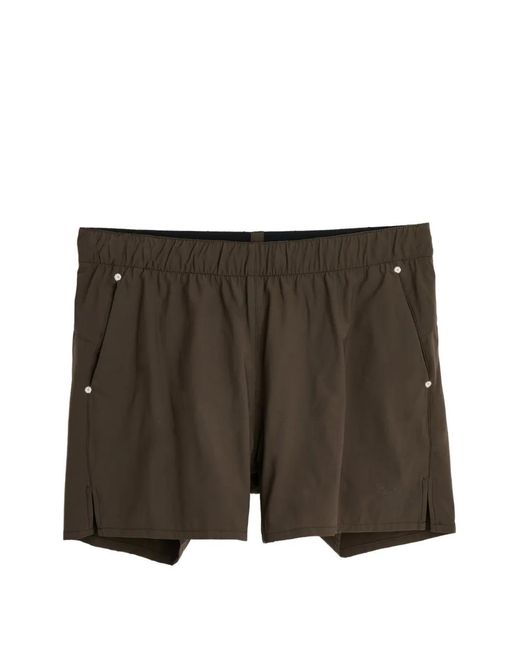 Portal Black Liner Shorts for men