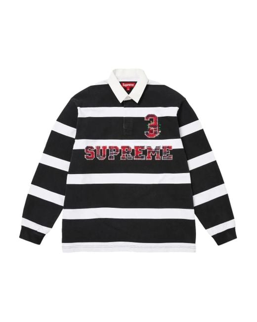 supreme stripe button up polo Supreme Striped Polo Shirt in White supreme stripe button up polo Supreme Striped Polo Shirt in White