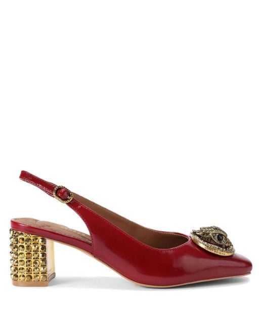 Kurt Geiger Red 60Mm Chelsea Slingback Pumps