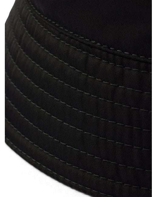 Prada Black Re-Nylon Bucket Hat