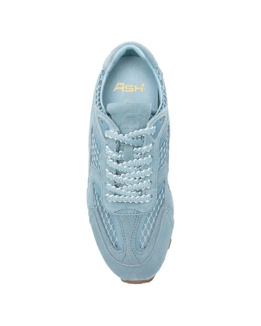 Ash Blue Baskets À Lacets