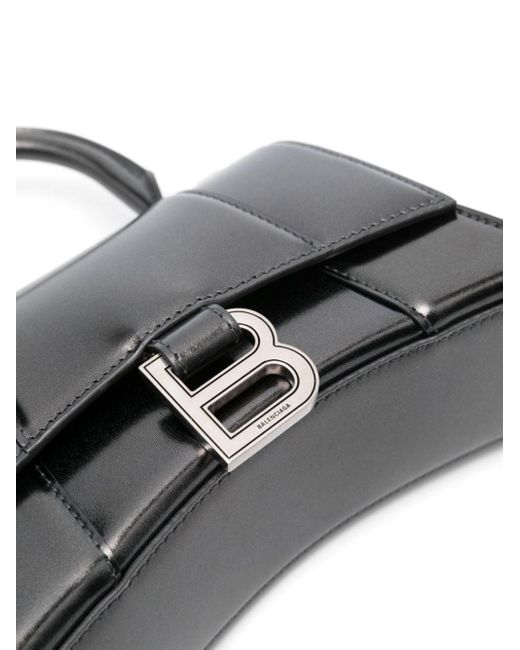Balenciaga Black XS Hourglass Handtasche