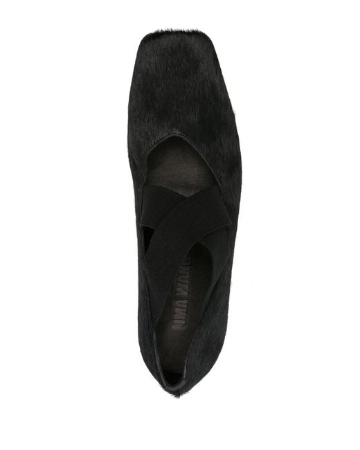 Uma Wang Black Ballerina Shoes