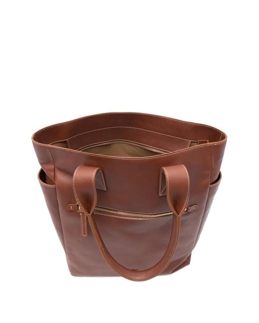 Clutch di Eleventy in Brown da Uomo