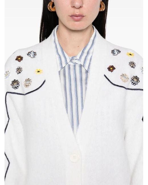 Dorothee Schumacher Cozy Comfort カーディガン White