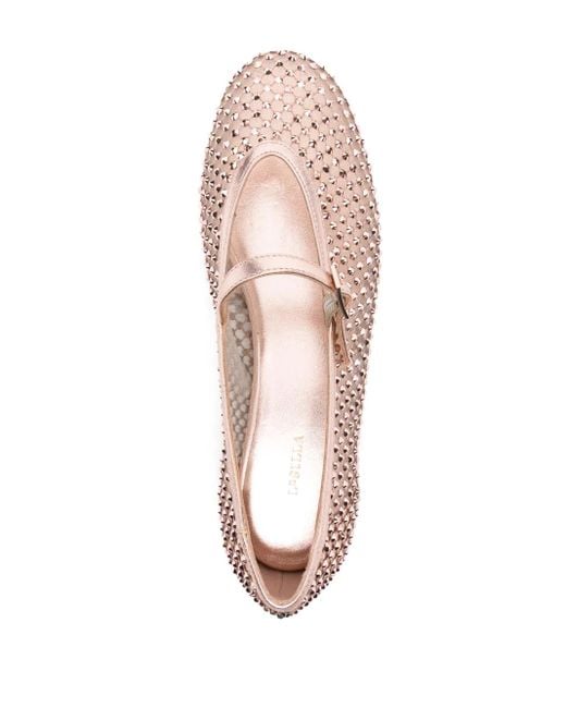 Le Silla Pink 'Gilda' Ballet Flats