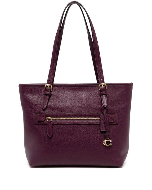 coach top handle tote
