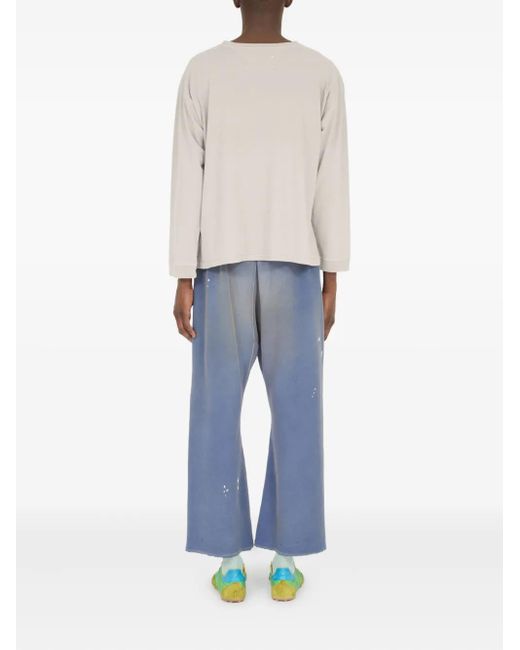 Maison Margiela Natural Logo-Print T-Shirt for men