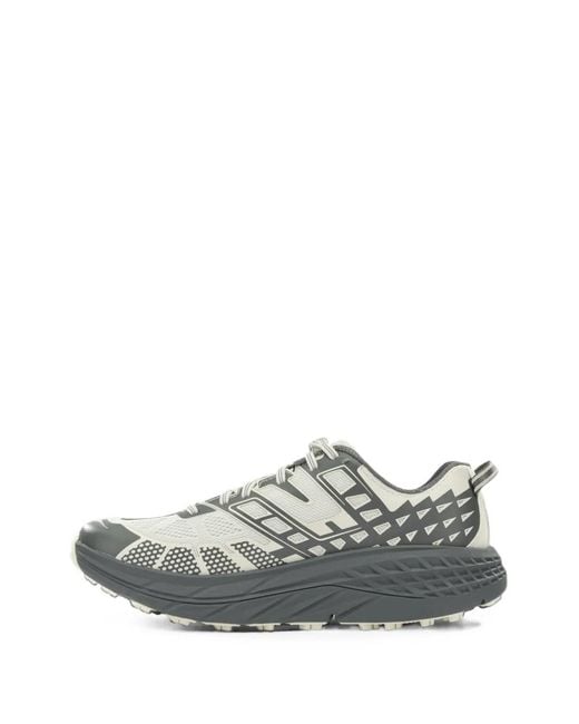 Hoka One One White Speedgoat 2 Sneakers