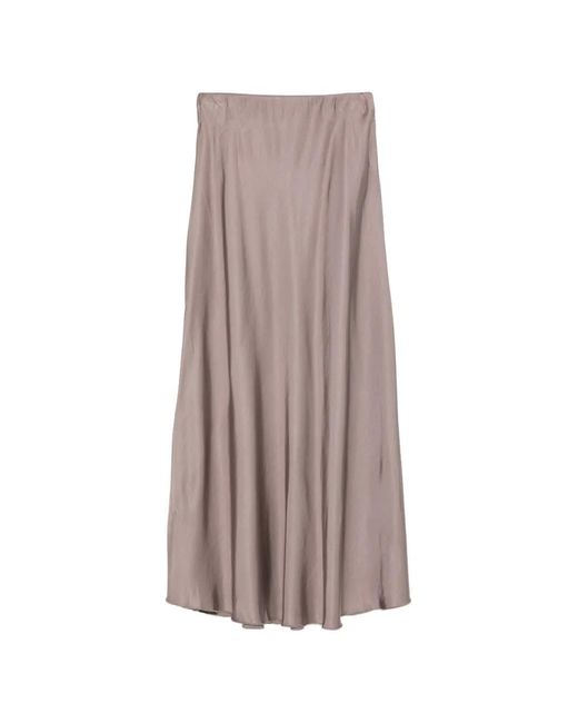 Daniele Fiesoli Brown Flowing Skirt