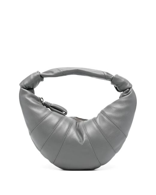 Lemaire Gray Mini Fortune Croissant Tote Bag