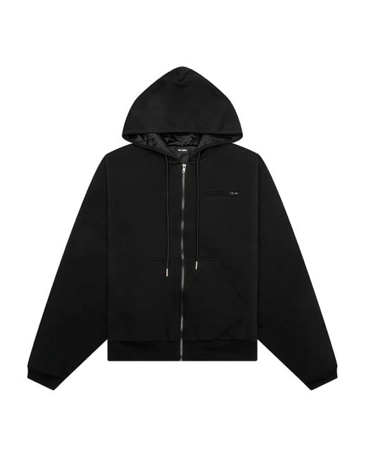 Willy Chavarria Hoodie Met Rits in het Black voor heren
