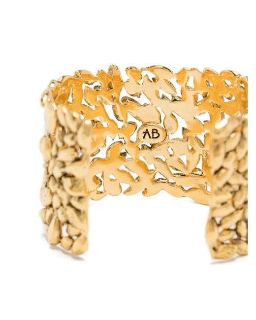 Aurelie Bidermann Metallic Difebda Cuff Bracelet