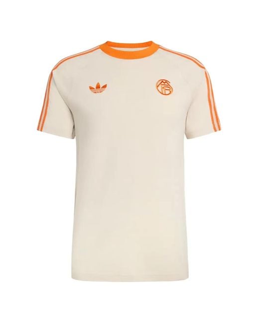 Adidas White Fc Bayern München T-Shirt for men