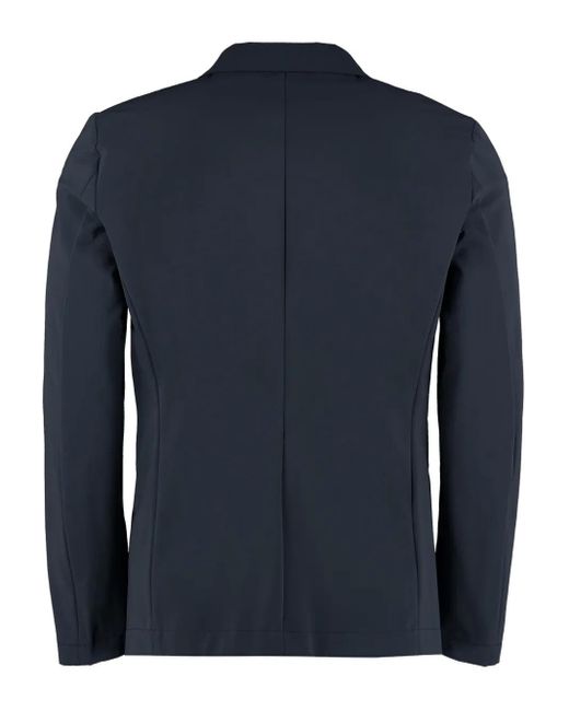 THE (Alphabet) Blue The (Jacket) Single-Breasted Blazer for men