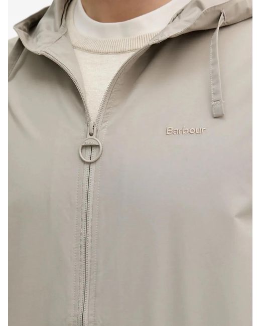 Barbour Natural Newhill Hooded Zip-Front Jacket for men